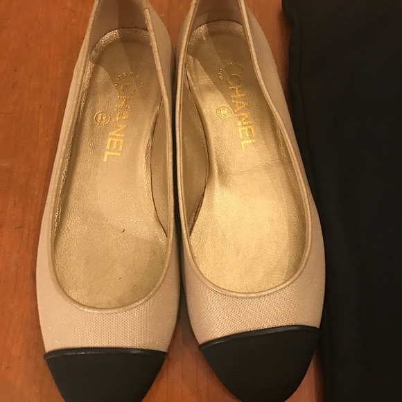 Authentic Chanel Flats, size 36.5 (6.5 US) - Picture 1 of 8